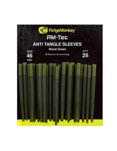 Ridgemonkey anti tangle green 45mm 25unds