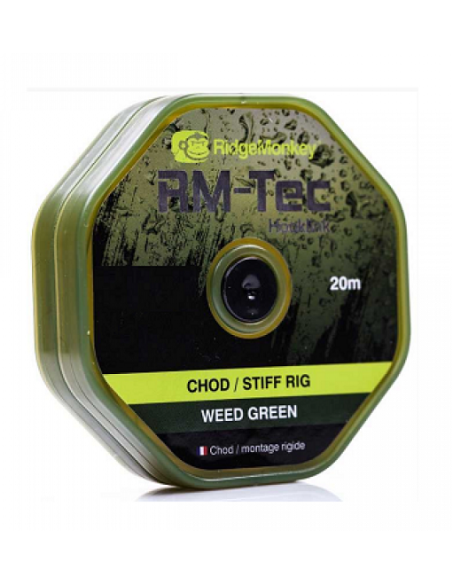 Ridgemonkey chod stiff rig 20lb green 20m