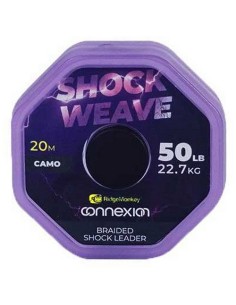 Ridgemonkey shock weave braided shock leader 50lb 20m