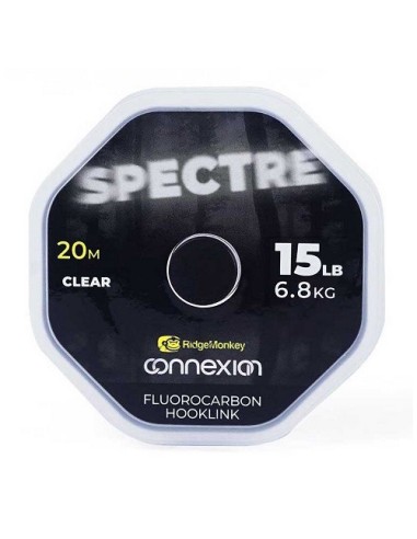 Ridgemonkey spectre fluorocarbon hooklink 20lb 20m