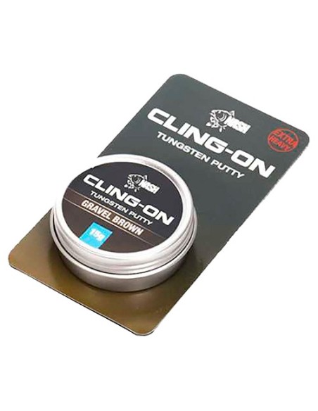 Nash tungsteno cling-on putty negro