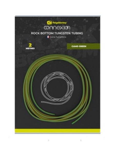 Ridgemonkey rock tungsten tubing camo green 2m