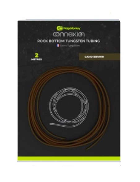 Ridgemonkey rock tungsten tubing camo brown 2m