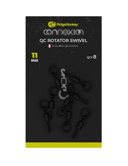 Ridgemonkey quick change rotator swivel nº11 8unds