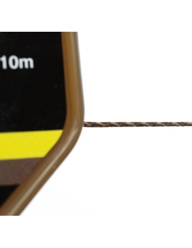 Ridgemonkey lead free leader organic brown 50lb 10m