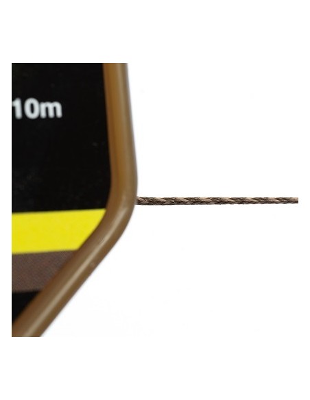 Ridgemonkey lead free leader organic brown 50lb 10m