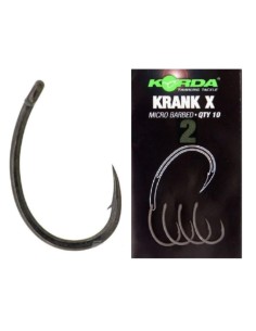 Korda krank x hook nº6 10unds