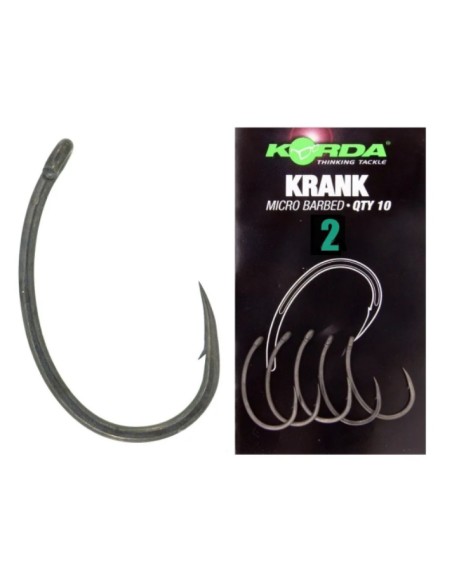 Korda krank hook nº10 10unds