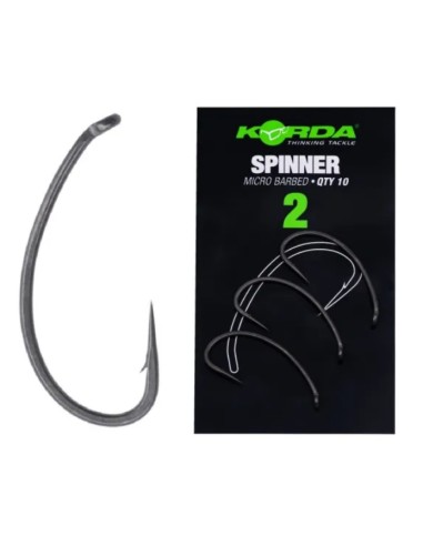 Korda anzuelos spinner nº2 10unds