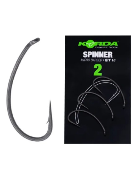 Korda anzuelos spinner nº2 10unds