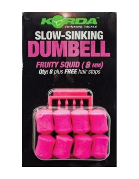 Korda dumbell slow sinking fruity squid 12mm 8unds