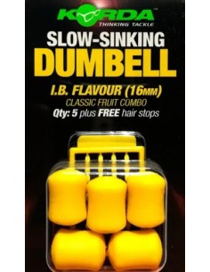 Korda dumbell slow sinking i.b. flavour 16mm 5unds