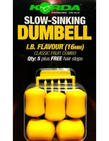 Korda dumbell slow sinking i.b. flavour 16mm 5unds