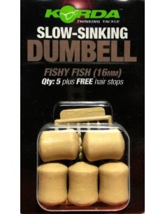 Korda dumbell slow sinking fishy fish 16mm 5unds
