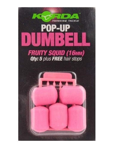 Korda dumbell slow sinking fruity squid 16mm 5unds