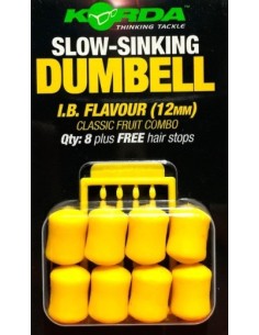 Korda dumbell slow sinking i.b. flavour 12mm 8unds