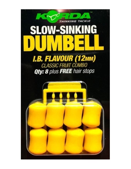 Korda dumbell slow sinking i.b. flavour 12mm 8unds