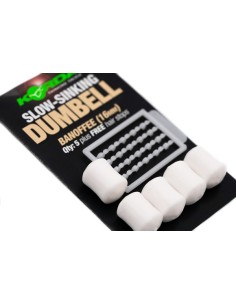 Korda dumbell slow sinking banoffee 16mm 5unds 2