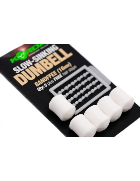Korda dumbell slow sinking banoffee 16mm 5unds