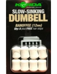 Korda dumbell slow sinking banoffee 16mm 5unds