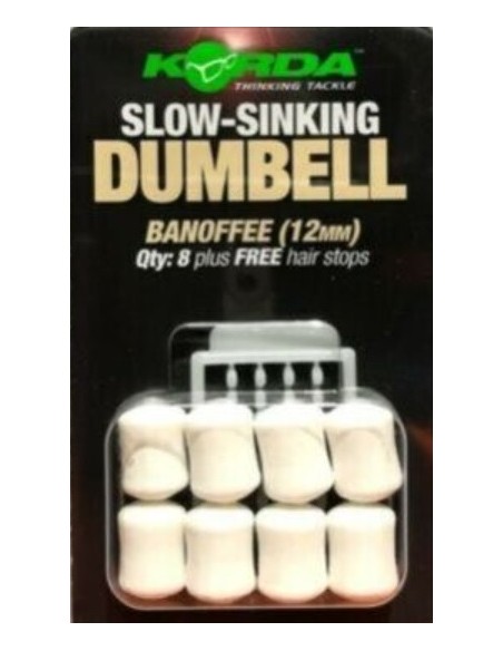Korda dumbell slow sinking banoffee 16mm 5unds