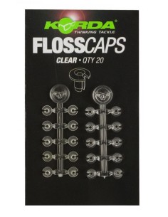 Korda floss caps transparente 20unds