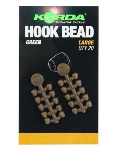 Korda hook bead large 20unds