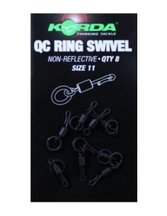 Korda qc kwik change swivel con anilla nº11 10unds