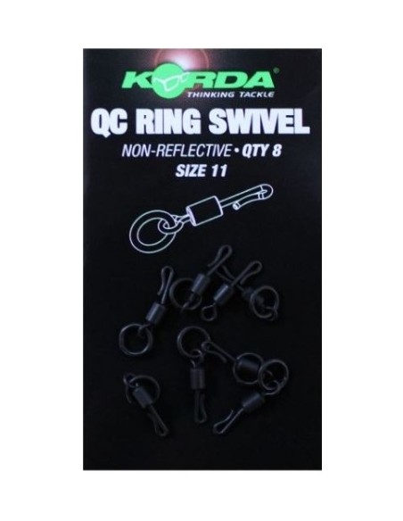 Korda qc kwik change swivel con anilla nº11 10unds