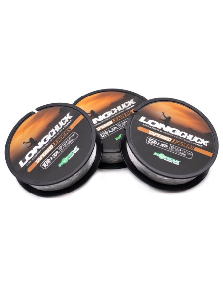 Korda longchuck leader 10-30lb 0.27-0.47mm 5x10m