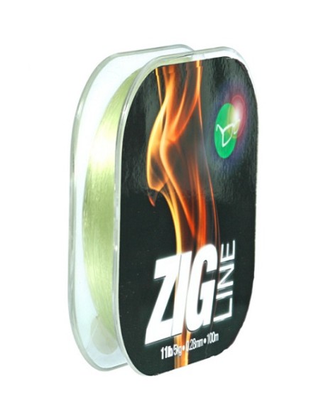 Korda zig line 0.25mm 9lb 100m