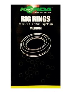 Korda rig rings medium 20uds
