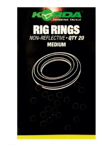 Korda rig rings medium 20uds