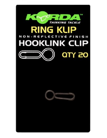 Korda ring clip 20uds