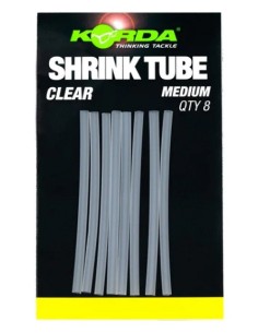Korda shrink tube clear 1.6mm 8unds