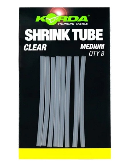 Korda shrink tube clear 1mm 8unds