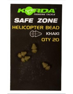 Korda helicopter bead  khaki 20uds
