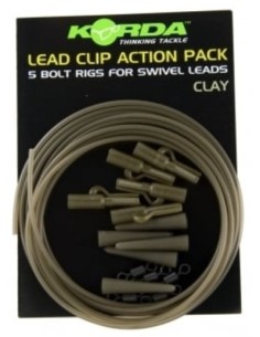 Korda lead clip action pack clay