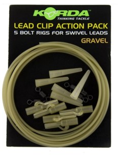 Korda lead clip action pack gravel