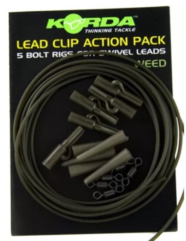 Korda lead clip action pack weed