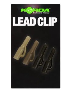 Korda lead clip silt 10uds