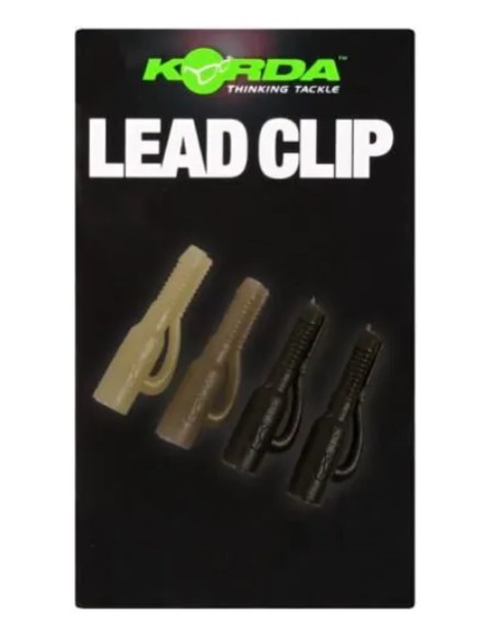 Korda lead clip silt 10uds
