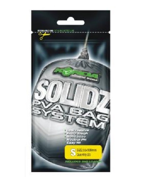 Korda solidz pva bags small 25uds