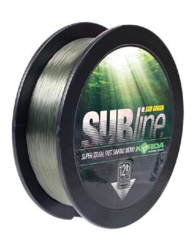 Korda subline green  0.43mm 20lb 1000m