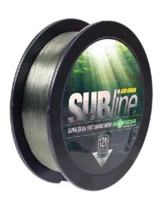Korda subline green 0.40mm 15lb 1000m