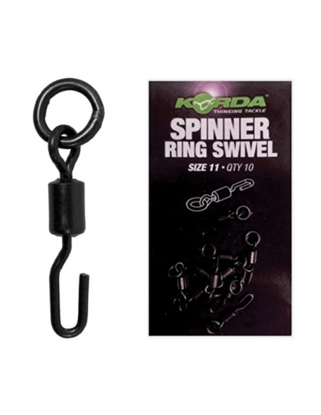 Korda spinner ring swivel con anilla nº11 10unds