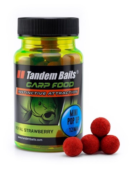 Tandem baits pop-up royal strawberry 12mm 30gr