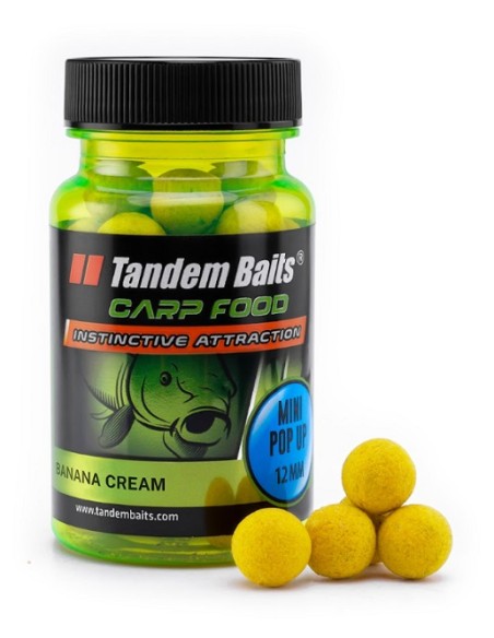 Tandem baits pop-up banana cream 12mm 30gr