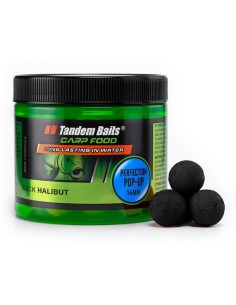Tandem baits pop-up black halibut 16mm