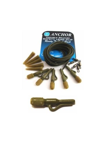 Anchor kits safety lead clips 5 montajes